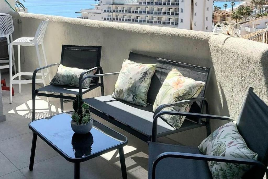 Lux. Frontbeach-Terrace. 5 Pools.Tv. 2 A.C.Netflix Benalmádena Exteriör bild